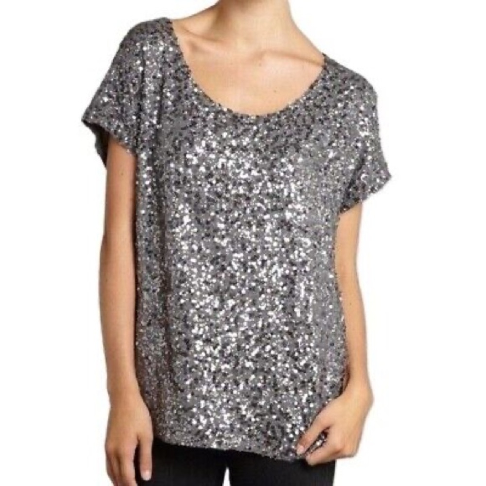 Michael Kors Sequin Top